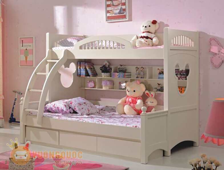 Tại sao nói giường tầng trẻ em nhập khẩu là chọn lựa tối ưu cho phòng ngủ của bé