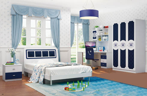 Giường ngủ cho bé nhập khẩu thiết kế đẹp mắt phù hợp với mọi không gian
