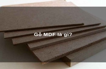 Gỗ MDF là gì? Bảng màu gỗ và các ứng dụng trong xây dựng