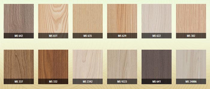 Bảng màu gỗ công nghiệp MDF 2