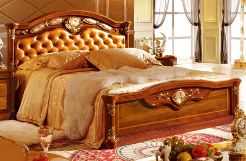 Mẫu giường ngủ đẹp gỗ tự nhiên chất lượng cao - 2