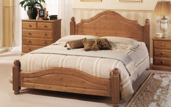 Mẫu giường ngủ đẹp gỗ tự nhiên chất lượng cao - 5
