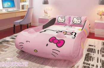 Bộ sưu tập giường trẻ em Hello Kitty mới nhất 2019