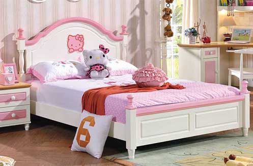 giường trẻ em Hello Kitty 