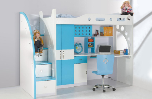 Giường tầng trẻ em thiết kế đa năng