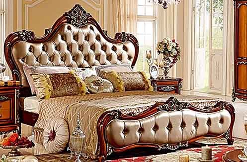 Giường ngủ phong cách Pháp cổ điển