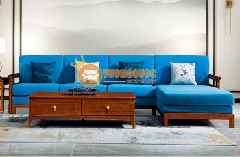 Sofa gỗ nhỏ gọn – Giải pháp thông minh cho phòng khách nhỏ