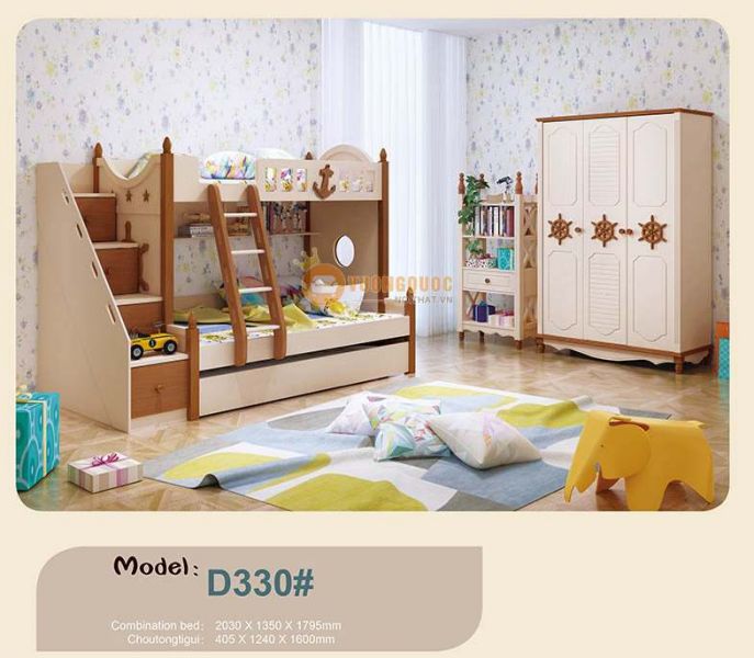 Giường tầng Hàn Quốc- phong cách thiết kế được nhiều bé gái được ưa chuộng