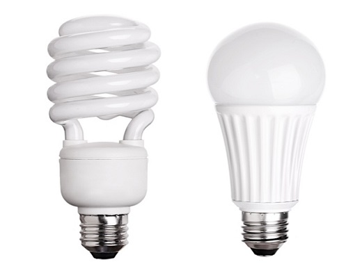 So sánh đèn LED và đèn compact