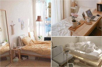 Gợi ý các ý tưởng decor phòng ngủ Hàn Quốc dễ thương siêu ưng mắt