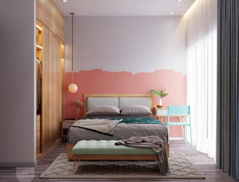 Ý nghĩa của phòng ngủ màu hồng theo phong thủy ?