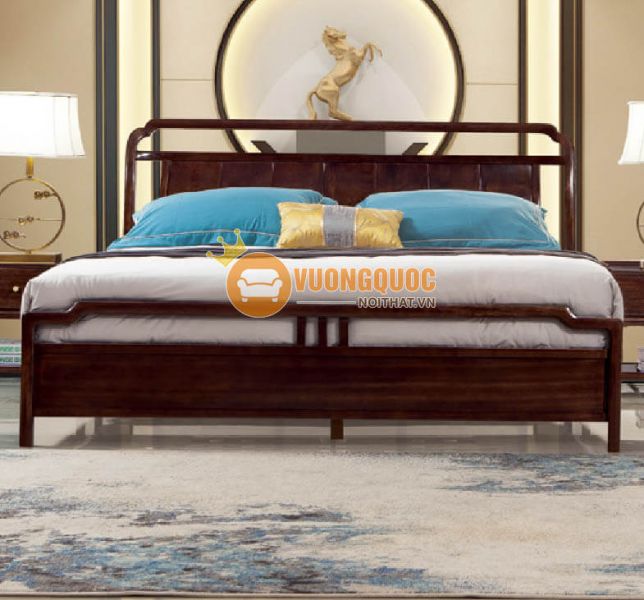 Mẫu giường ngủ đẹp đơn giản phong cách hiện đại