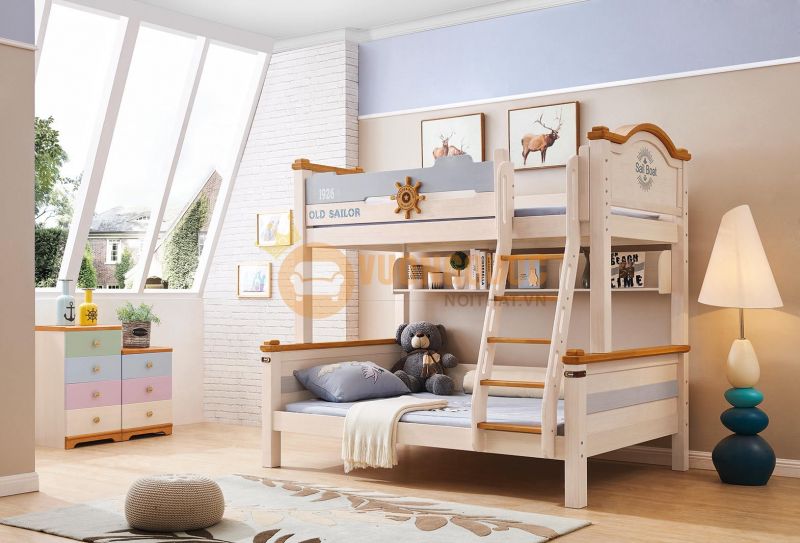Điểm cộng của giường tầng gỗ MDF cho trẻ ?
