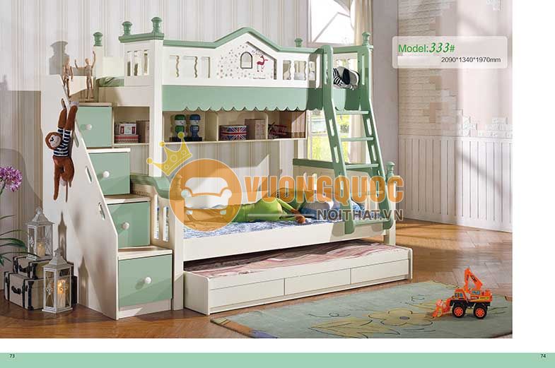 Vương Quốc Nội Thất chuyên mẫu giường tầng đẹp giá rẻ - chất lượng