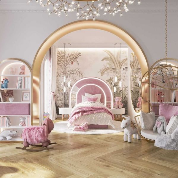 Phòng ngủ công chúa quý tộc 