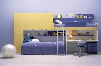 Một số mẫu giường 2 tầng có bàn học được bán chạy trên thị trường