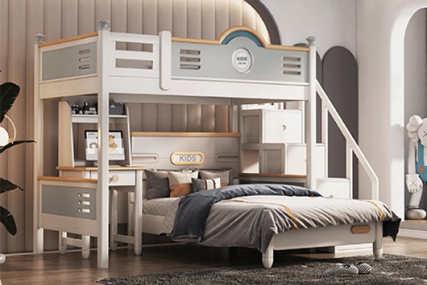 Bộ giường tầng trẻ em nhập khẩu cao cấp HHML3305
